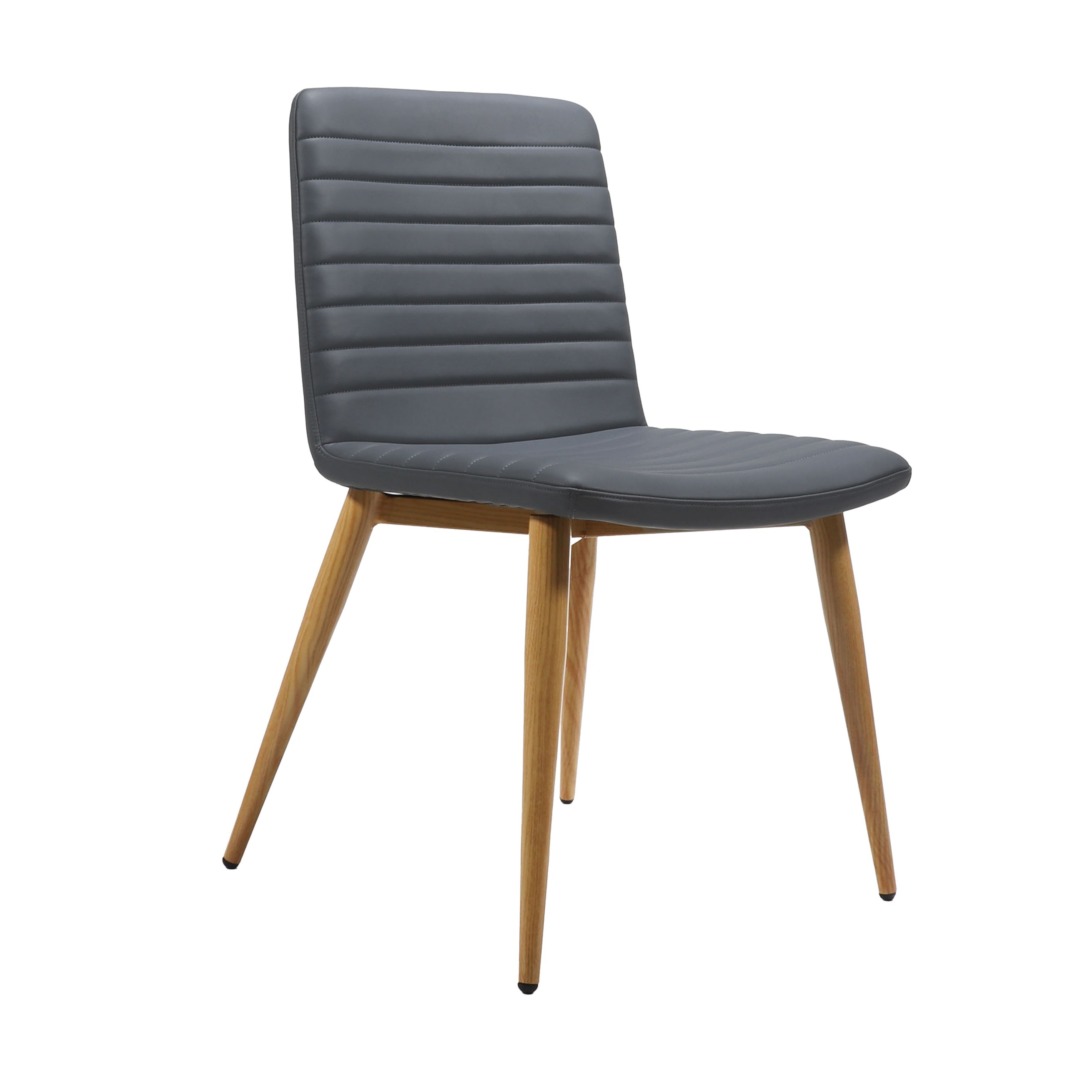 Pixel 4 Leg Chair - Navy PU